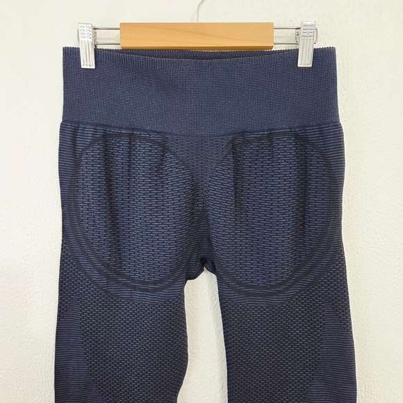 Gymshark Sport Seamless leggings Heavy Blue / Iron Blue women's size large - Picture 6 of 9